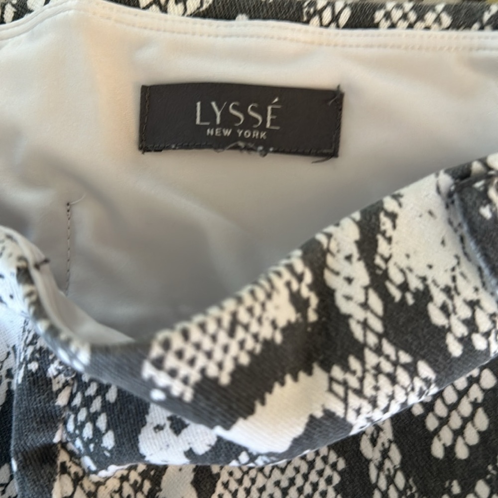 Lysse Large Python Stretch Cropped Denim Pants So… - image 4